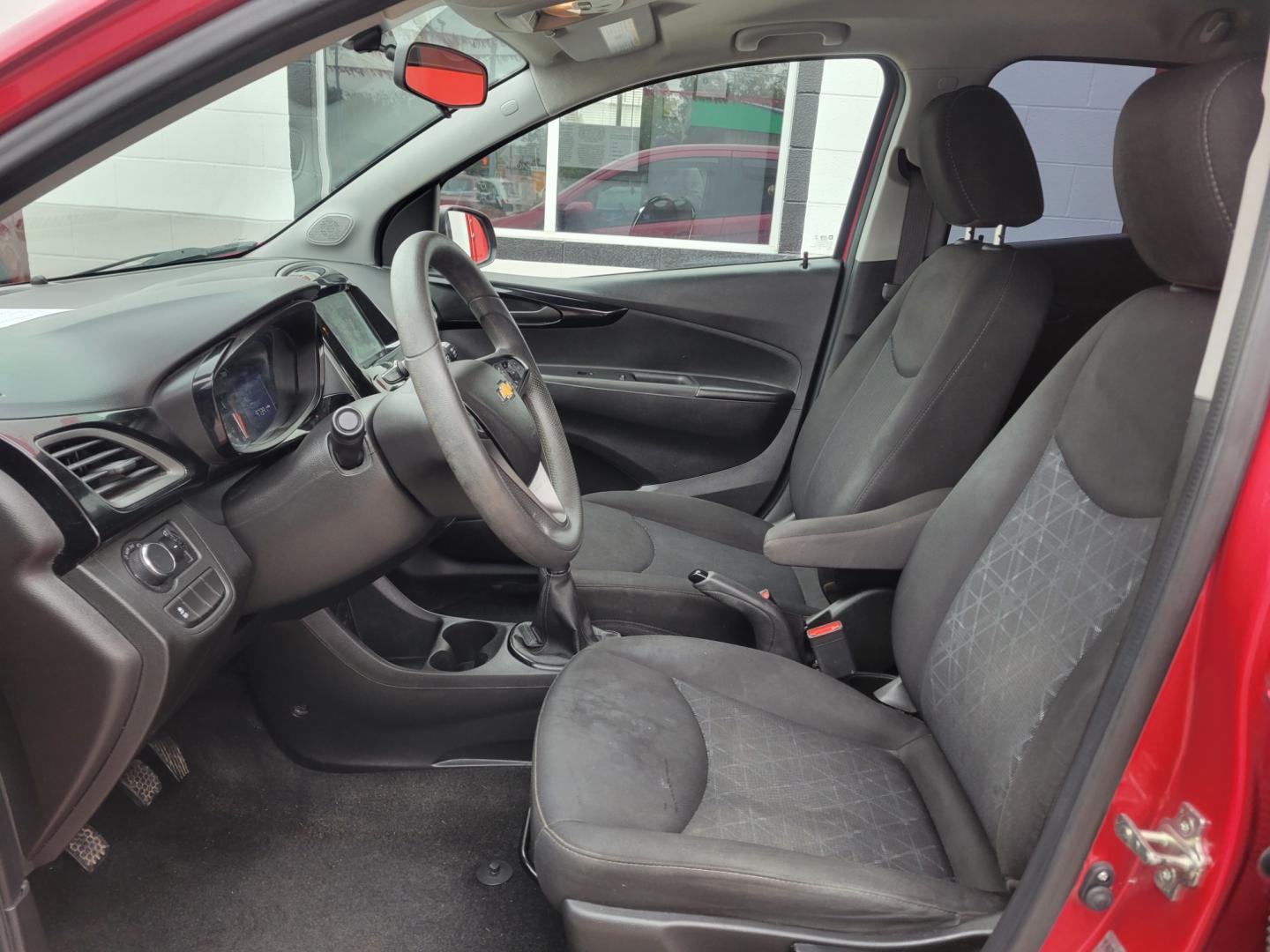 2020 Red Chevrolet Spark 1LT Manual (KL8CC6SA6LC) with an 1.4L L4 16V DOHC engine, 5 Speed Manual transmission, located at 503 West Court, Seguin, TX, 78155, (830) 379-3373, 29.568621, -97.969803 - Photo#4